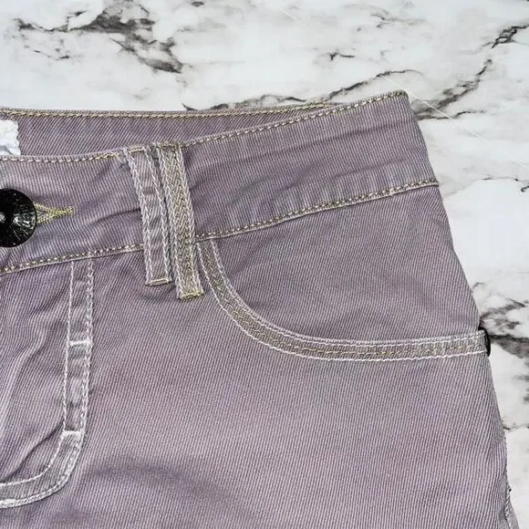Twill Twenty Two | Anthropologie | Shorts Bermuda | Grey | Womens | 28 - Picture 2 of 7